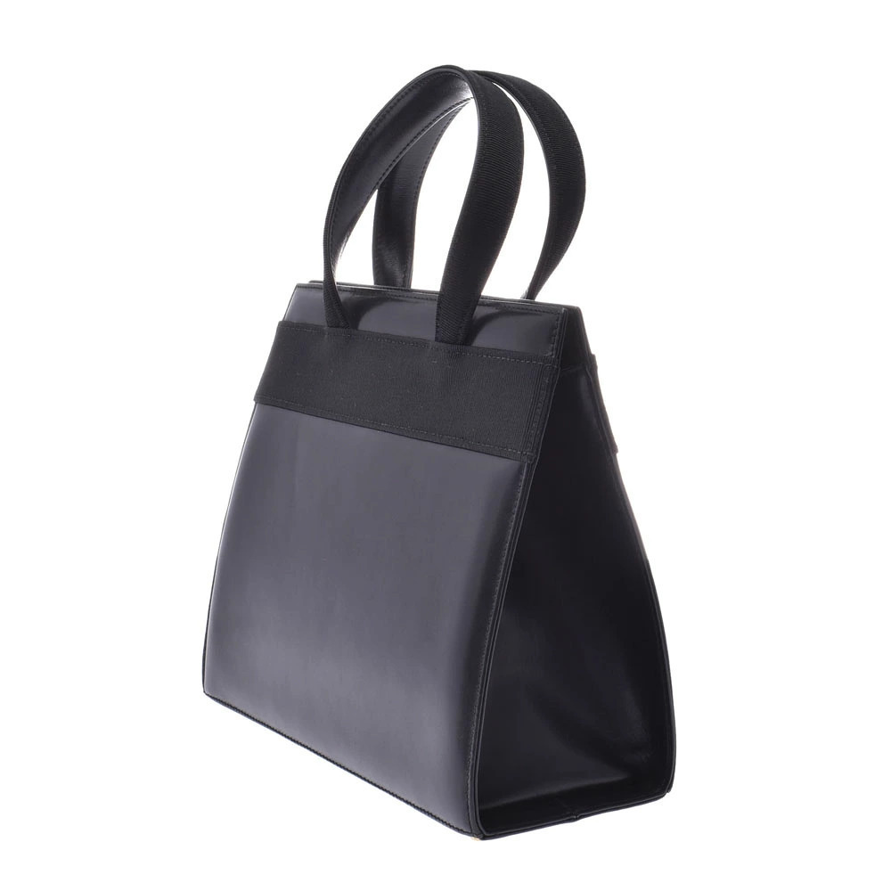 Salvatore Ferragamo Bag Calfskin Vara Salvatore Black